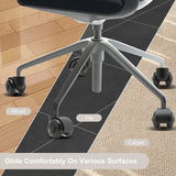 Office & Desk Chairs: 5X 2'' Twin Wheel Office Chair Casters - Slient Smooth, 11x22mm Stem