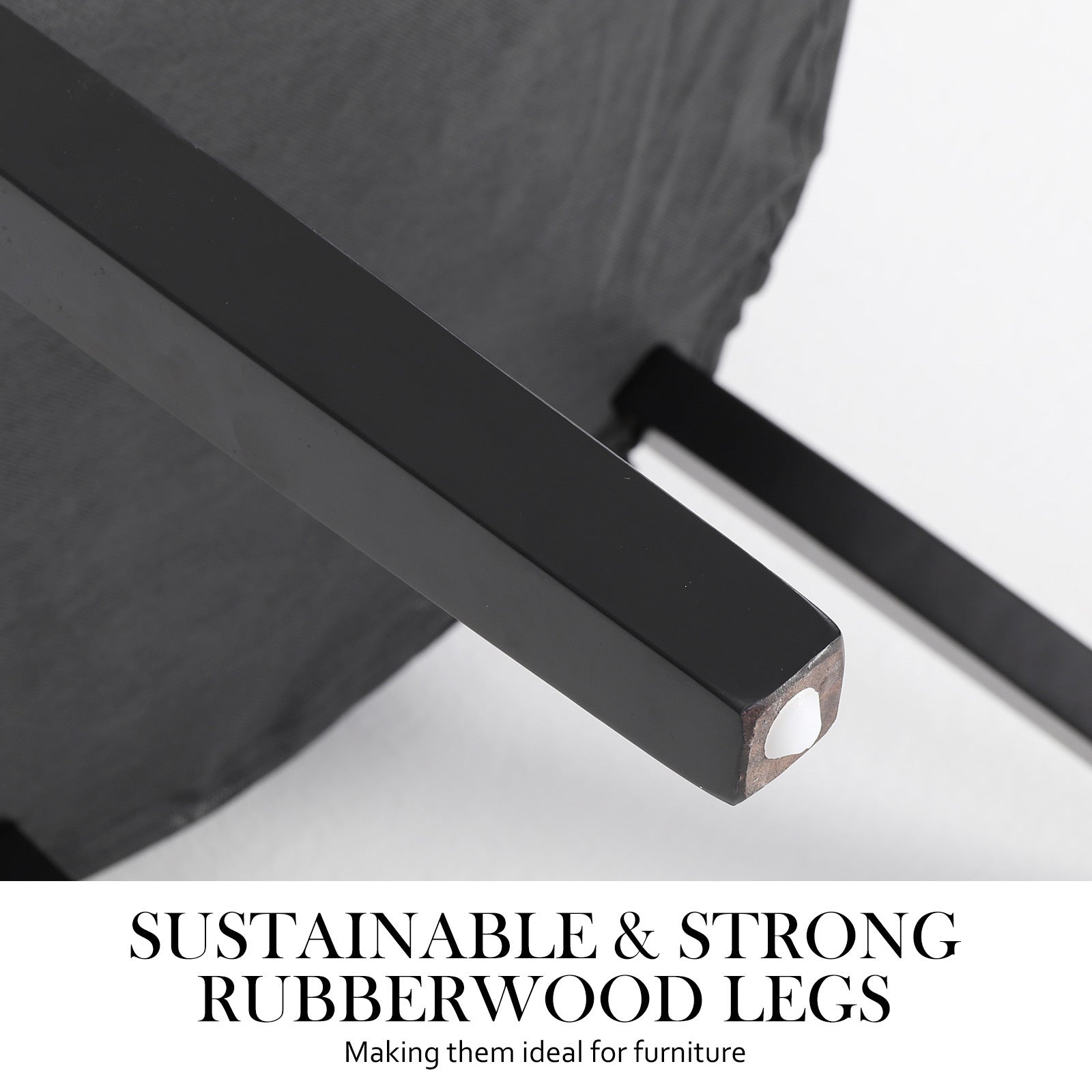 Bedside Tables: 4X French Provincial Dining Chair Ring Studded Velvet Rubberwood Leg LISSE GREY