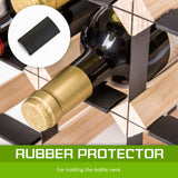 Wine Racks: Timber Wine Rack Storage Cellar Organiser 12 Bottle