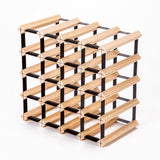 Wine Racks: Timber Wine Rack Storage Cellar Organiser 20 Bottle