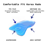 Men's Sneakers & Sports Shoes: Half Insoles Shoe Inserts L Size Gel Arch Support Foot Pads