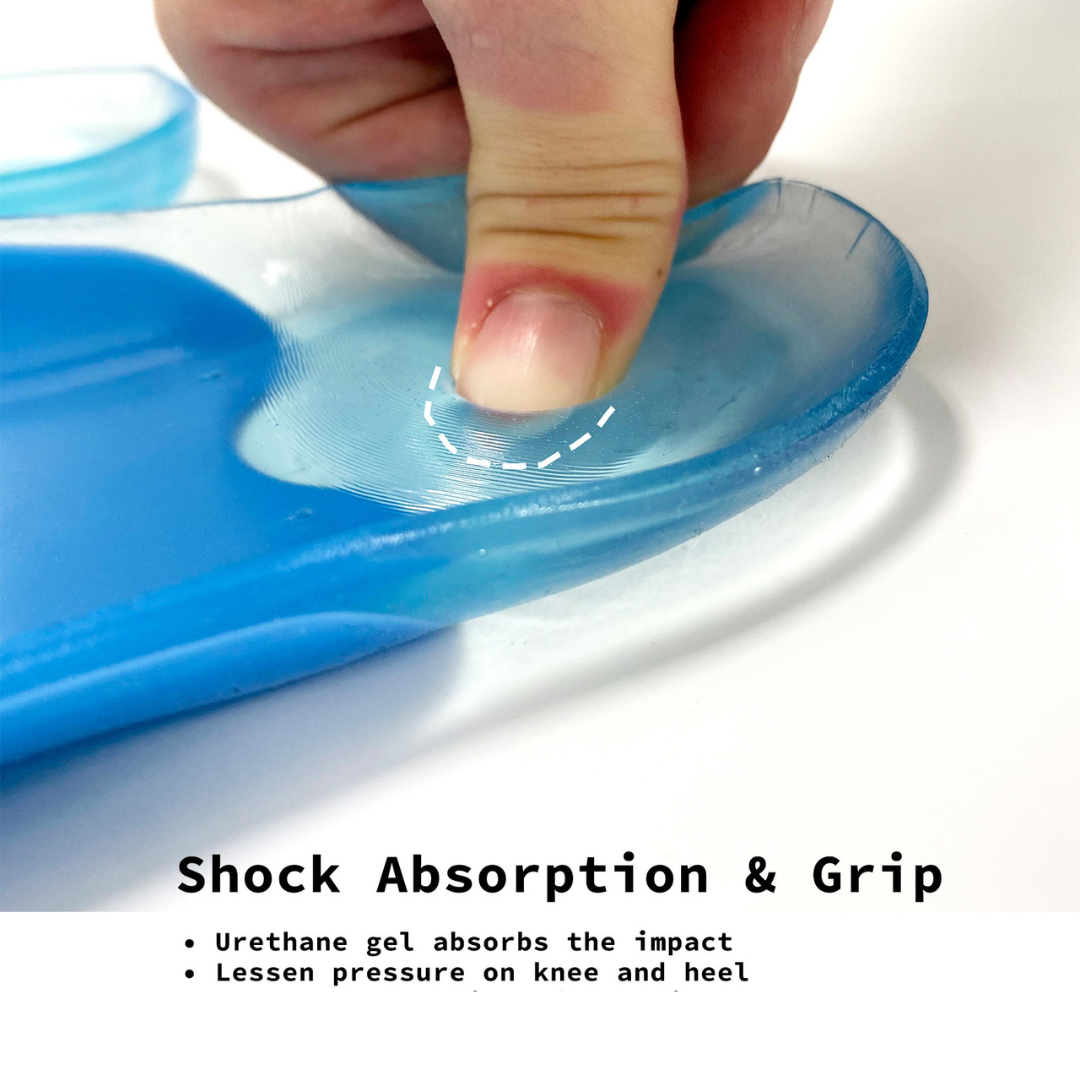 Men's Sneakers & Sports Shoes: Half Insoles Shoe Inserts M Size Gel Arch Support Foot Pads