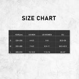 15X Rexy 3D Seamless Crew Socks Small Slim Breathable BLACK