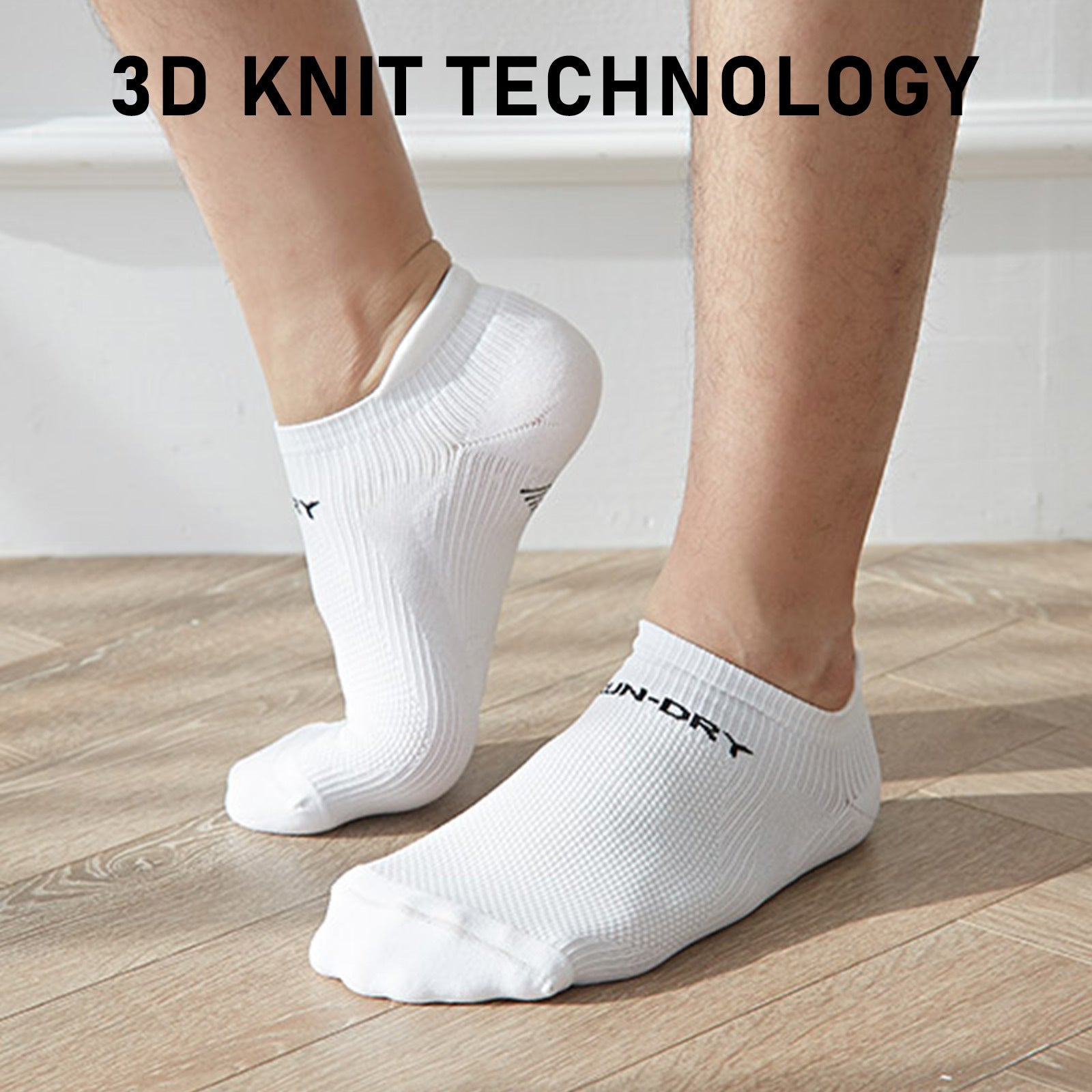 Men's Underwear & Socks: 12X Rexy Seamless Sport Sneakers Socks Small Non-Slip Heel Tab WHITE