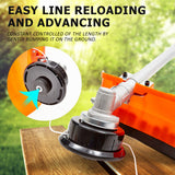 Gardening Tools: Dynamic Power 26cc Petrol Whipper Snipper Brush Cutter + 4 Blade