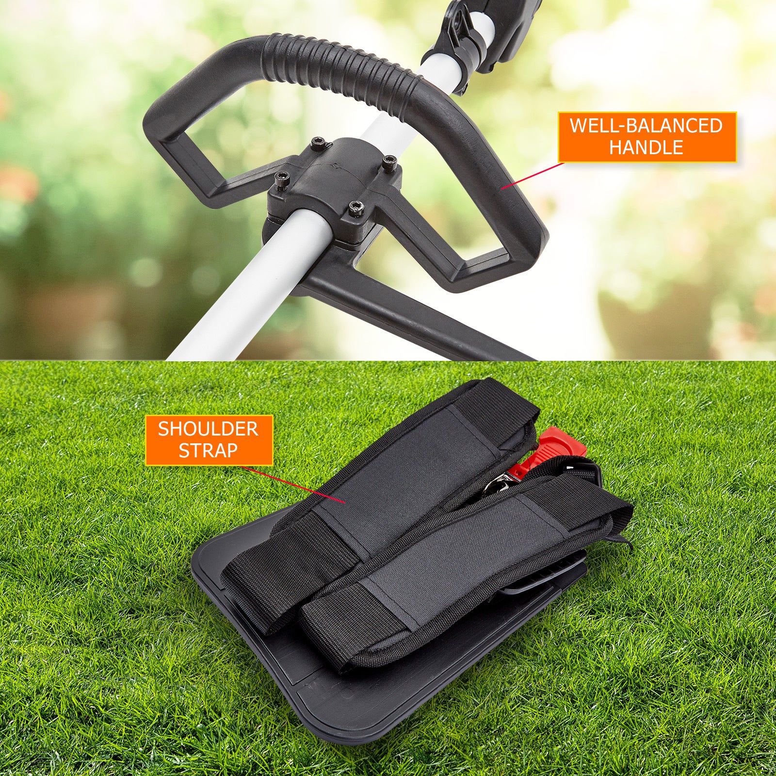 Gardening Tools: Dynamic Power 26cc Petrol Whipper Snipper Brush Cutter + 4 Blade