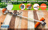 Gardening Tools: Dynamic Power 26cc Petrol Whipper Snipper Brush Cutter + 1 Blade