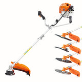 Gardening Tools: Dynamic Power 43cc Petrol Whipper Snipper Brush Cutter + 4 Blade