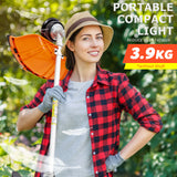 Gardening Tools: Dynamic Power 43cc Petrol Whipper Snipper Brush Cutter + 4 Blade