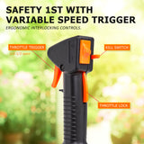 Gardening Tools: Dynamic Power 43cc Petrol Whipper Snipper Brush Cutter + 1 Blade