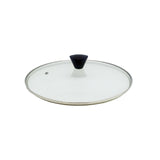 Skillets & Frying Pans: KOMAN Stainless Steel Glass Lid with Bakelite Handle - 26cm