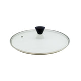 Skillets & Frying Pans: KOMAN Stainless Steel Glass Lid with Bakelite Handle - 28cm