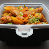 60 Pack Dalat Heating Lunch Box Container 23cm Round