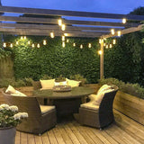 Powerboards & Adapters: Festoon String Lights 20 Bulbs 23M Fairy LED Waterproof Outdoor Christmas Party