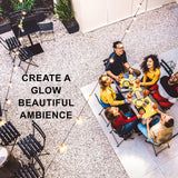 Powerboards & Adapters: Festoon String Lights 20 Bulbs 23M Fairy LED Waterproof Outdoor Christmas Party