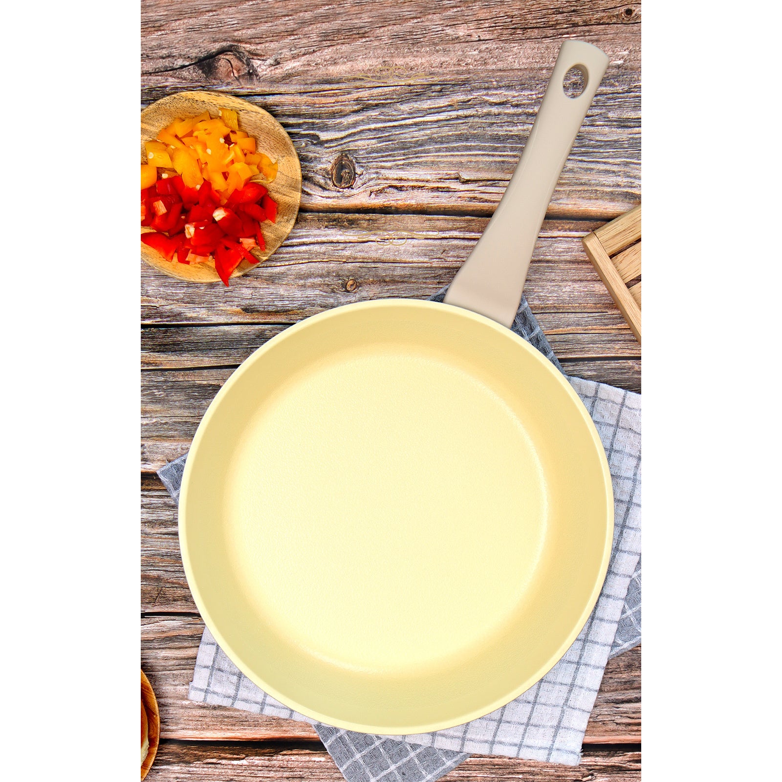 Skillets & Frying Pans: Giorno Felice IH Frypan 28cm Ceramic Non-Stick Frying Pan Induction