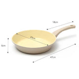 Skillets & Frying Pans: Giorno Felice IH Frypan 28cm Ceramic Non-Stick Frying Pan Induction