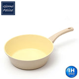 Skillets & Frying Pans: Giorno Felice IH Wok Pan 28cm Ceramic Non-Stick Stir Frypan Induction