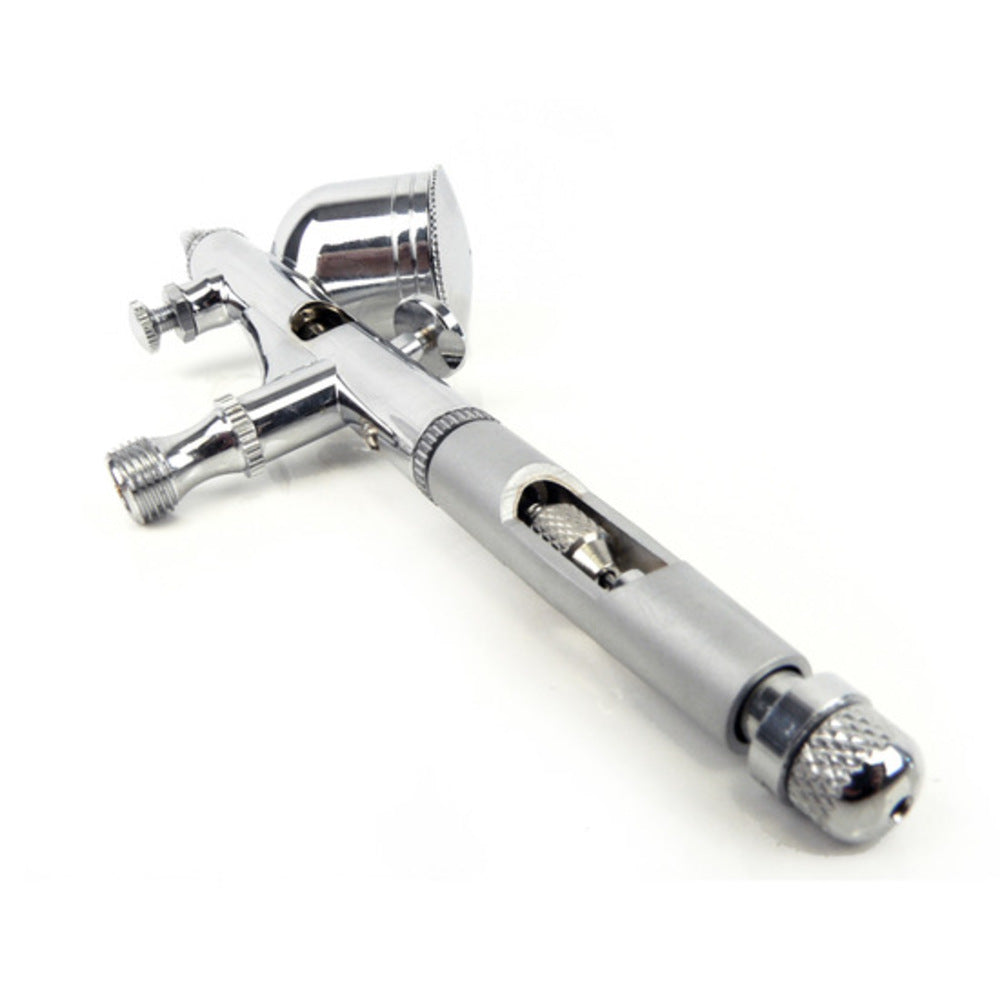 Arts & Crafts: Air Brush Spray Gun Dual Action Mirco Air Control Kit 0.2mm