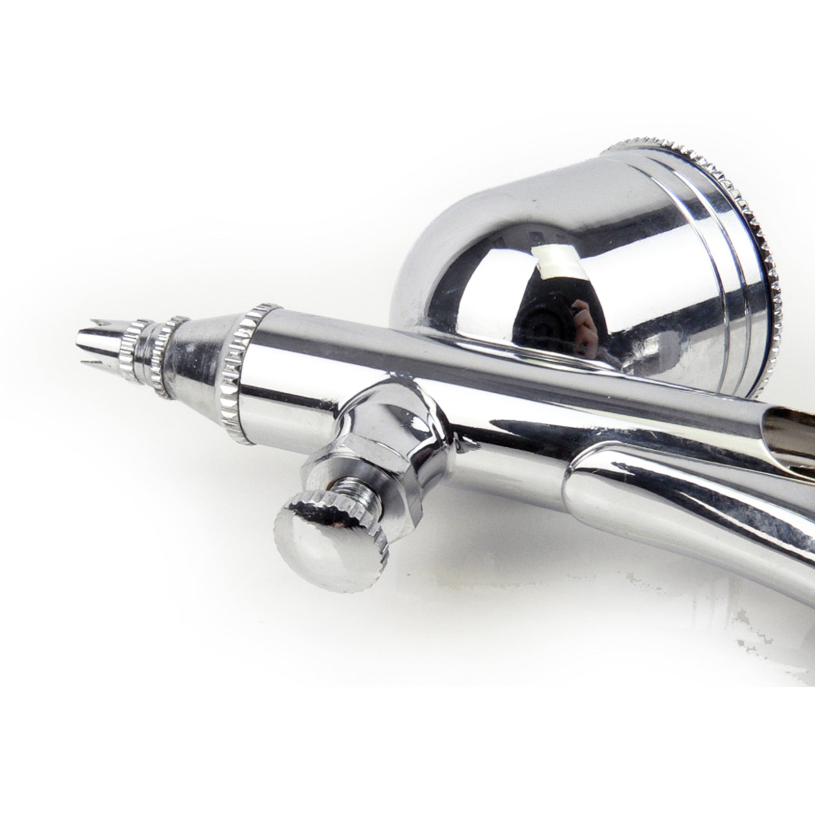 Arts & Crafts: Air Brush Spray Gun Dual Action Mirco Air Control Kit 0.2mm