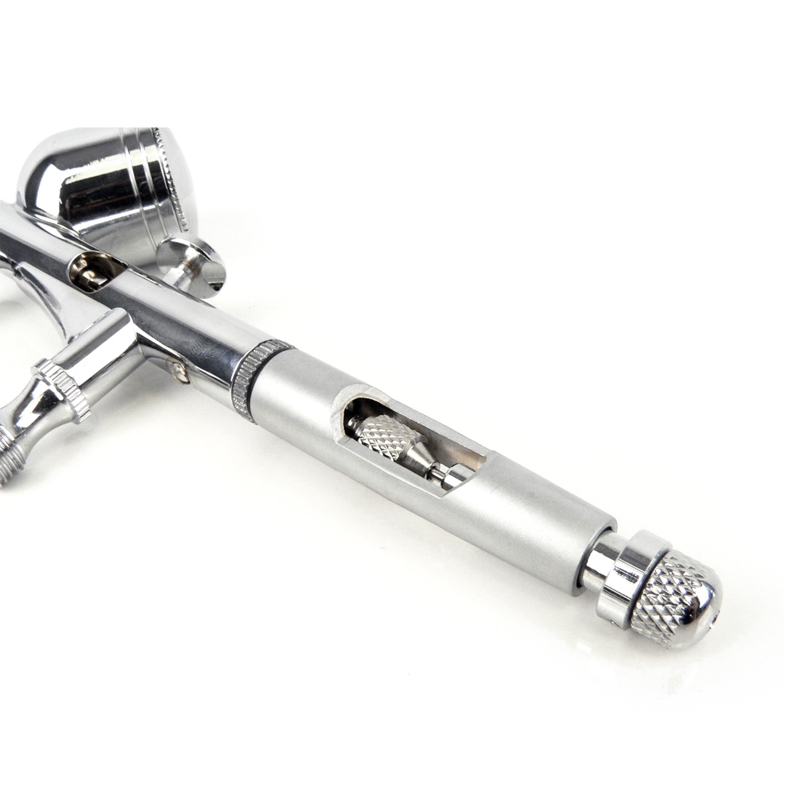 Arts & Crafts: Air Brush Spray Gun Dual Action Mirco Air Control Kit 0.2mm