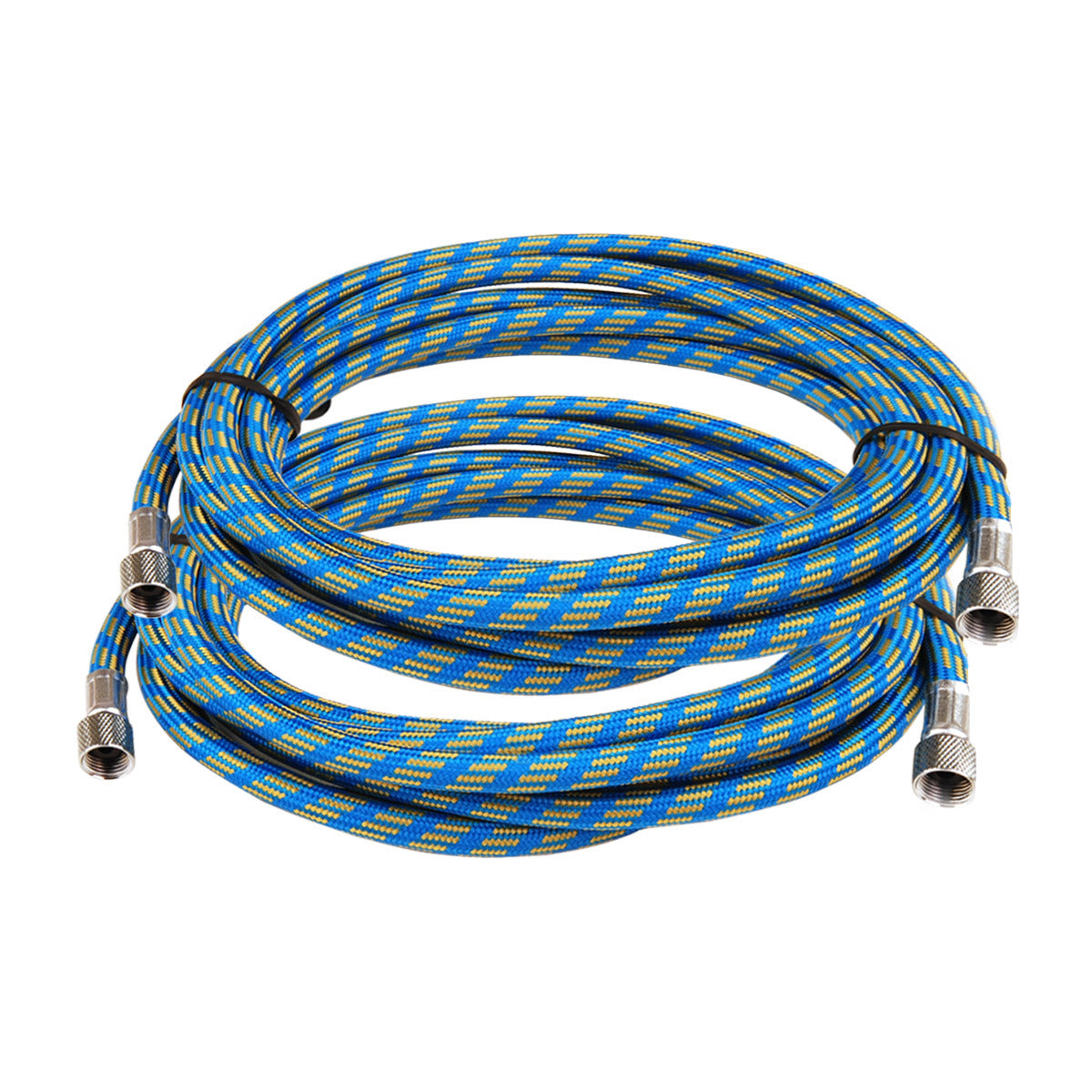 Arts & Crafts: 2X Air Brush Hose Rubber Braided Compressor 1/8in 3M
