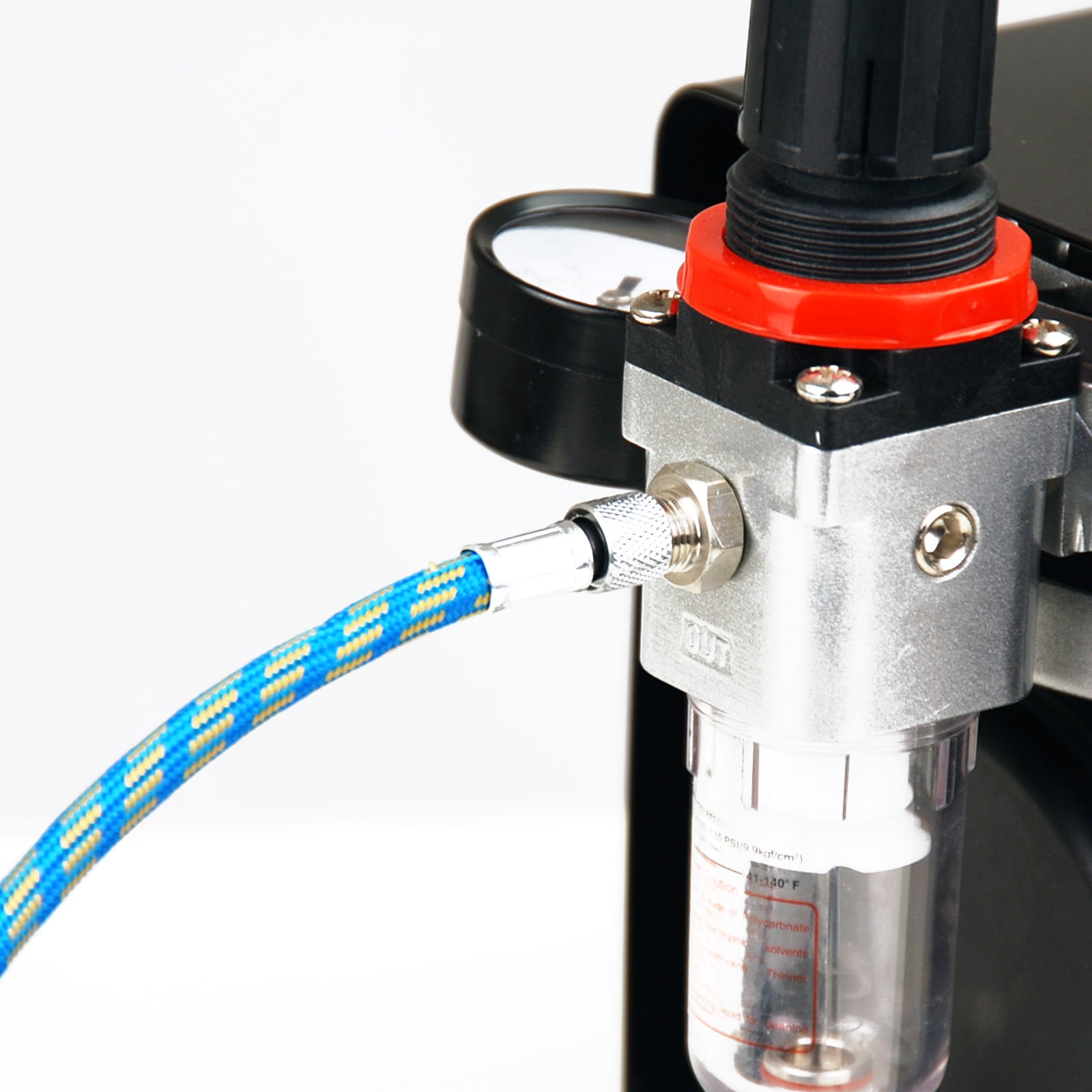 Arts & Crafts: 2X Air Brush Hose Rubber Braided Compressor 1/8in 3M