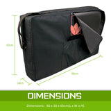 Massage Chairs: Massage Table Portable Carry Bag 55cm BLACK