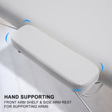 Massage Chairs: Aluminium Portable Beauty Massage Table Bed 2 Fold 55cm White