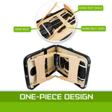 Massage Chairs: Wooden Portable Massage Table Bed 3 Fold 70cm BLACK