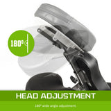 Massage Chairs: Aluminium Portable Beauty Massage Foldable Chair Table BLACK