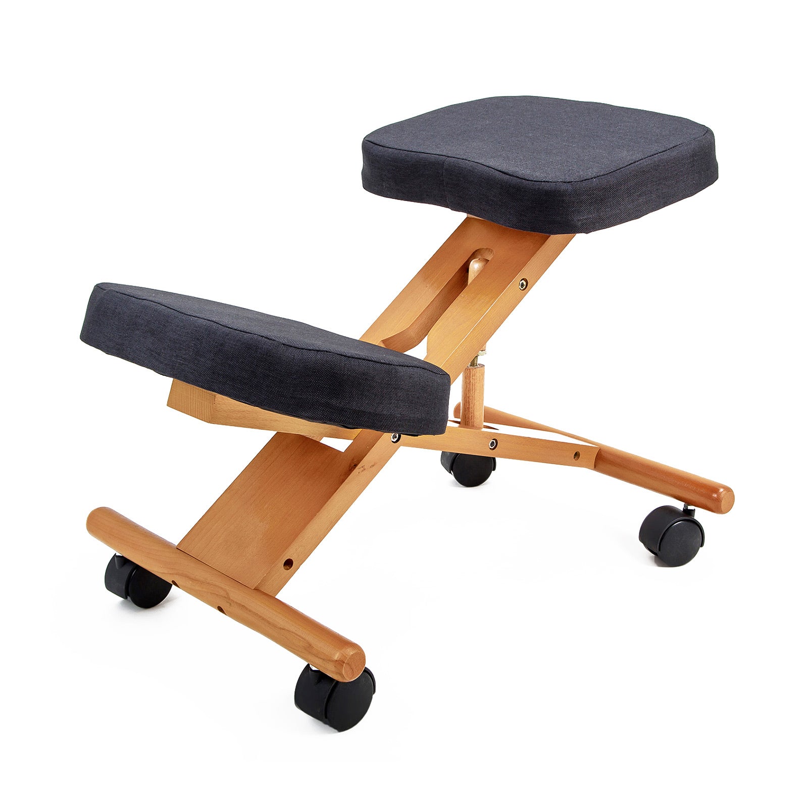 Office & Desk Chairs: Ergonomic Adjustable Kneeling Chair BLACK