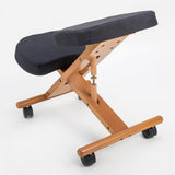 Office & Desk Chairs: Ergonomic Adjustable Kneeling Chair BLACK