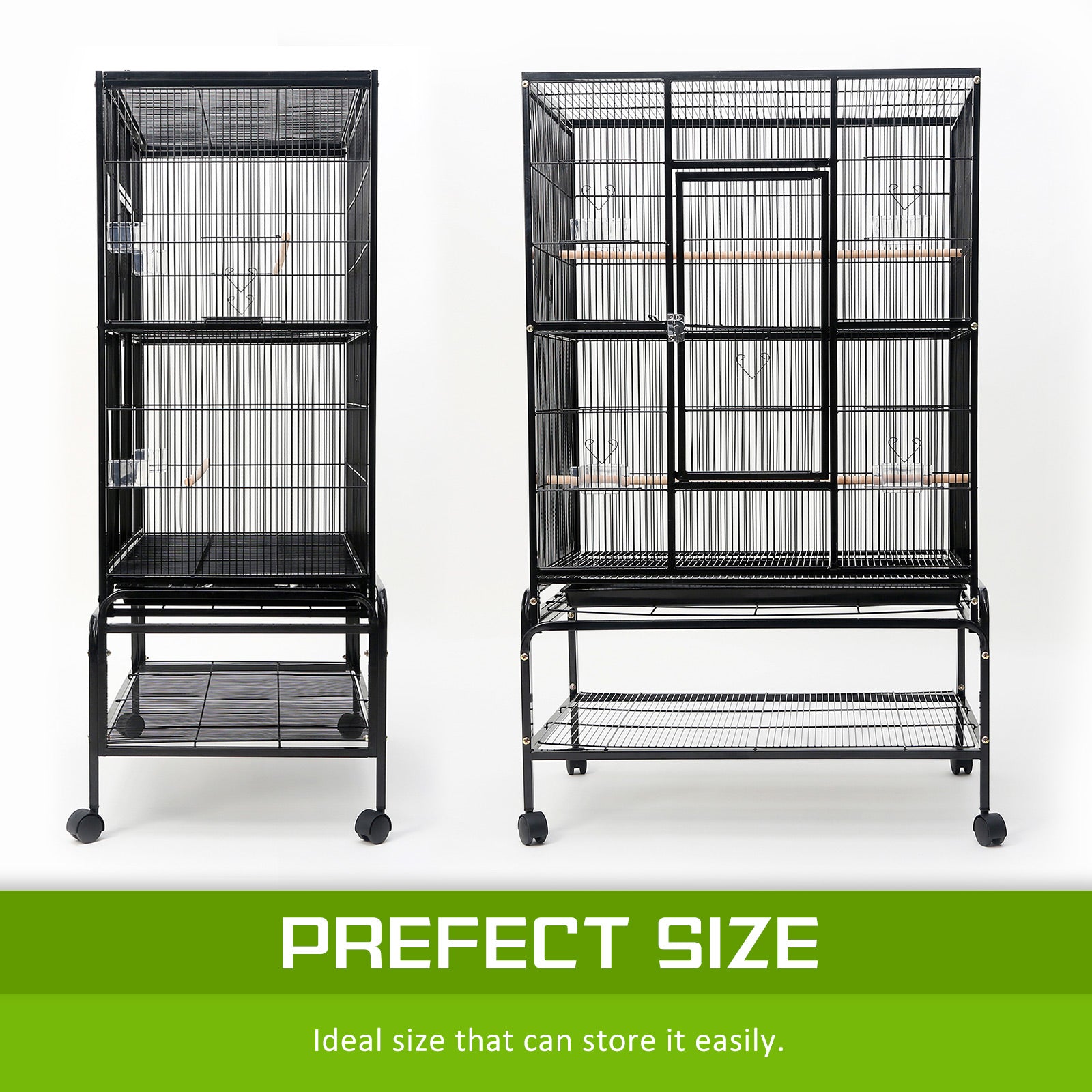 Bird Cages & Stands: Bird Cage Parrot Aviary MELODY 137cm