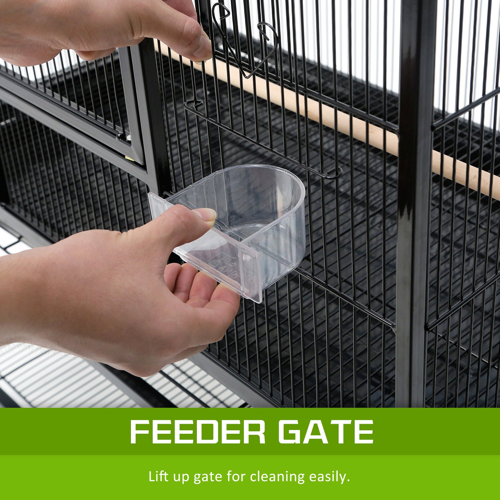 Bird Cages & Stands: Bird Cage Parrot Aviary MELODY 137cm