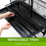 Bird Cages & Stands: Bird Cage Parrot Aviary MELODY 137cm