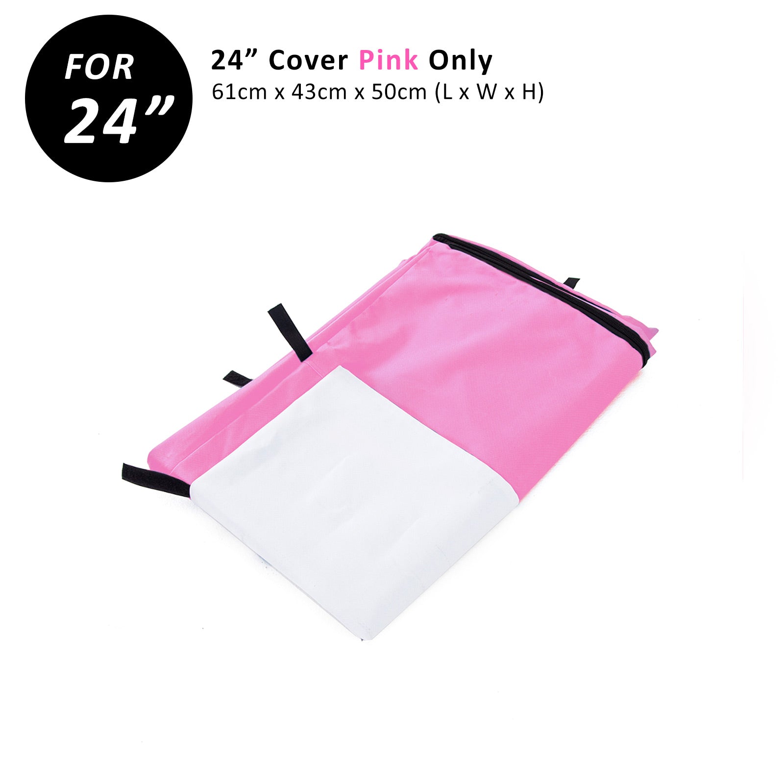 Dog Playpens & Gates: Cage Cover Enclosure for Wire Dog Cage Crate 24in PINK