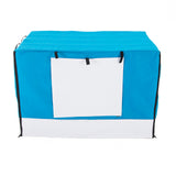 Dog Playpens & Gates: Cage Cover Enclosure for Wire Dog Cage Crate 36in BLUE