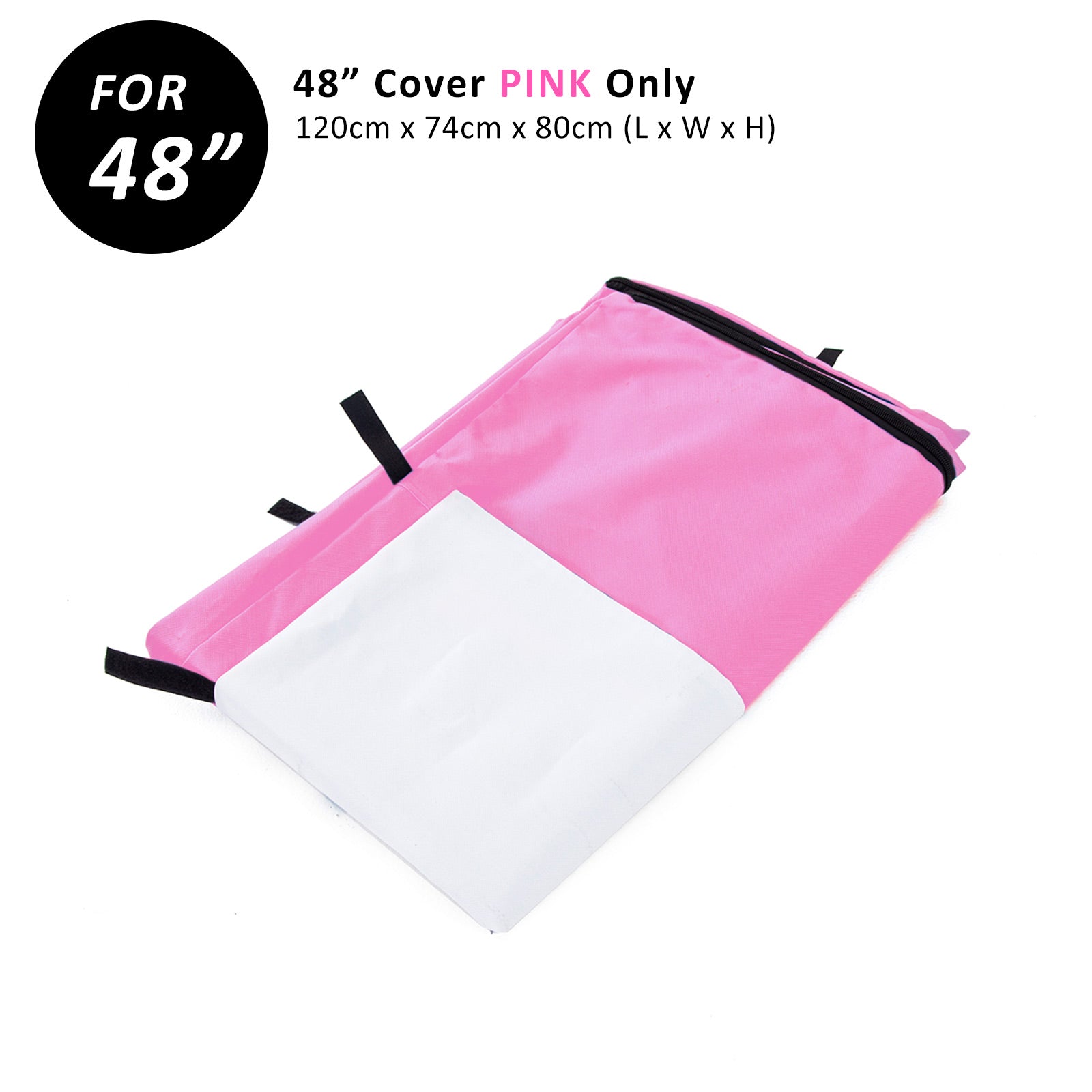 Dog Playpens & Gates: Cage Cover Enclosure for Wire Dog Cage Crate 48in PINK
