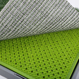 Dog Playpens & Gates: Pet Dog Potty Tray Training Toilet + 1 Grass Mat 69cm x 43cm