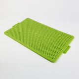 Dog Playpens & Gates: Pet Dog Potty Tray Training Toilet + 1 Grass Mat 69cm x 43cm