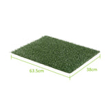 Dog Beds: 4 Grass Mat 63.5cm x 38cm for Pet Dog Potty Tray Training Toilet