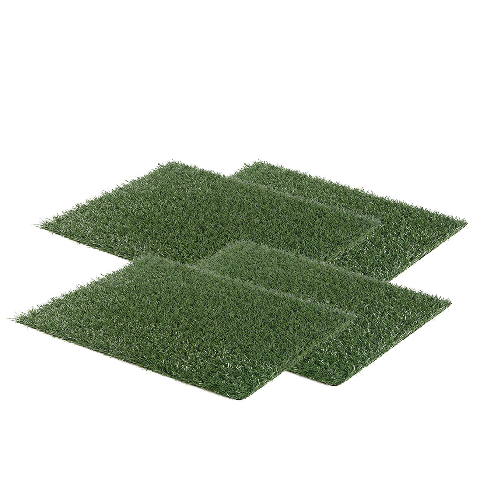 Dog Beds: 4 Grass Mat 58.5cm x 46cm for Pet Dog Potty Tray Training Toilet