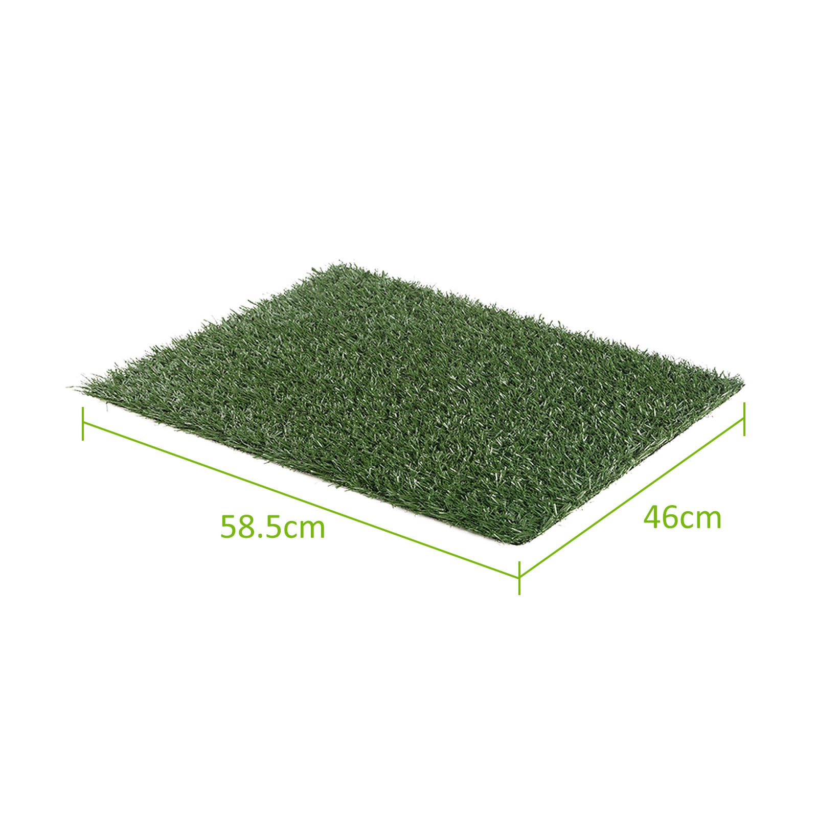 Dog Beds: 4 Grass Mat 58.5cm x 46cm for Pet Dog Potty Tray Training Toilet