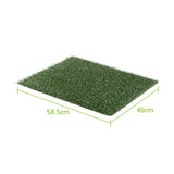 Dog Beds: 4 Grass Mat 58.5cm x 46cm for Pet Dog Potty Tray Training Toilet
