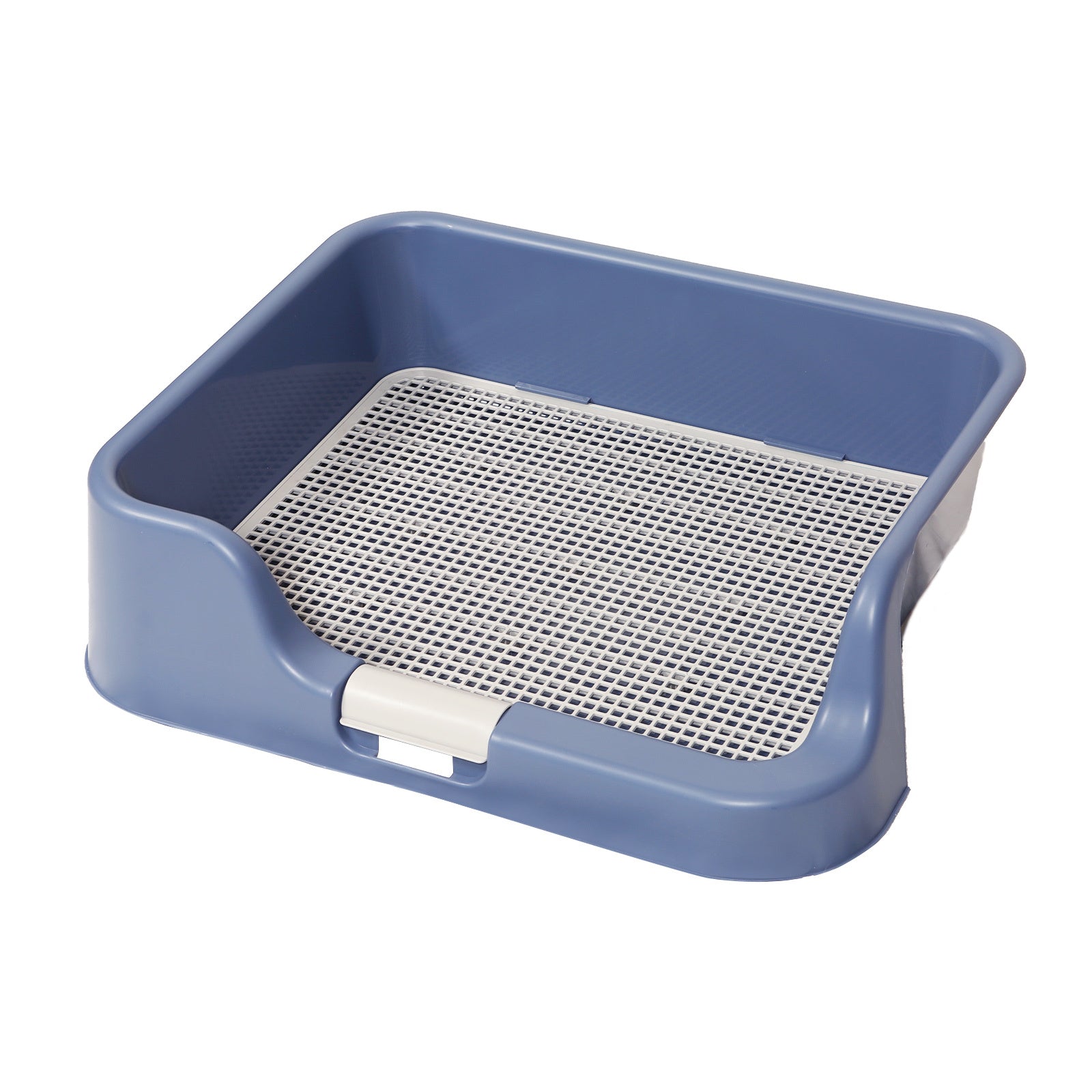 Dog Training Aids: Dog Pet Potty Tray Training Toilet Raised Walls T1 BLUE