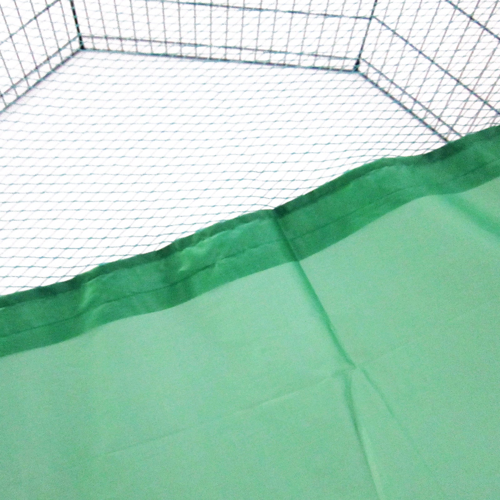 Dog Playpens & Gates: Net Cover Green for Pet Playpen Dog Cage 24in