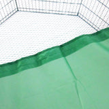 Dog Playpens & Gates: Net Cover Green for Pet Playpen Dog Cage 30in