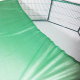 Dog Playpens & Gates: Net Cover Green for Pet Playpen Dog Cage 32in