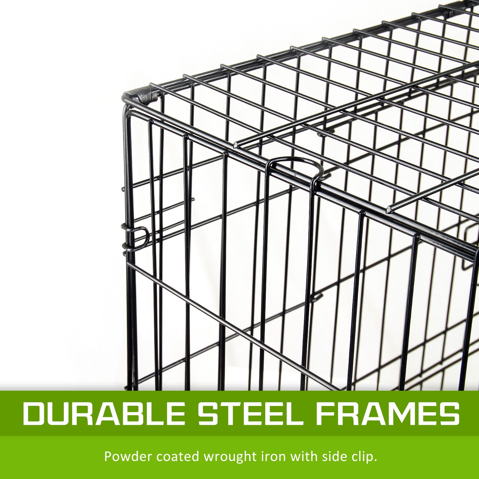 Dog Playpens & Gates: Wire Dog Cage Foldable Crate Kennel 30in with Tray + PINK Cover Combo